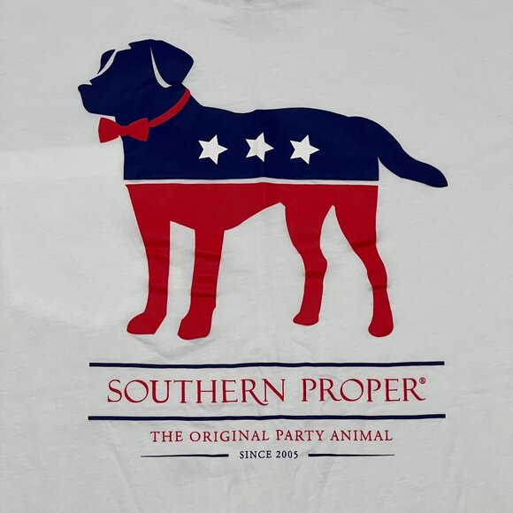 Southern Proper Men's Party Animal T Shirt Size Large - Picture 2 of 6